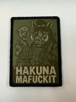 Camaleon Hakuna Mafucket Whoven Patch NR1 - TAG-SHOP ® Camaleon