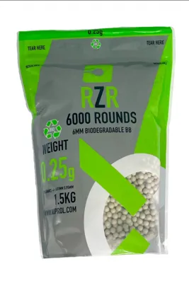 RZR 0.25g Bio 6000 BBs - Nuprol