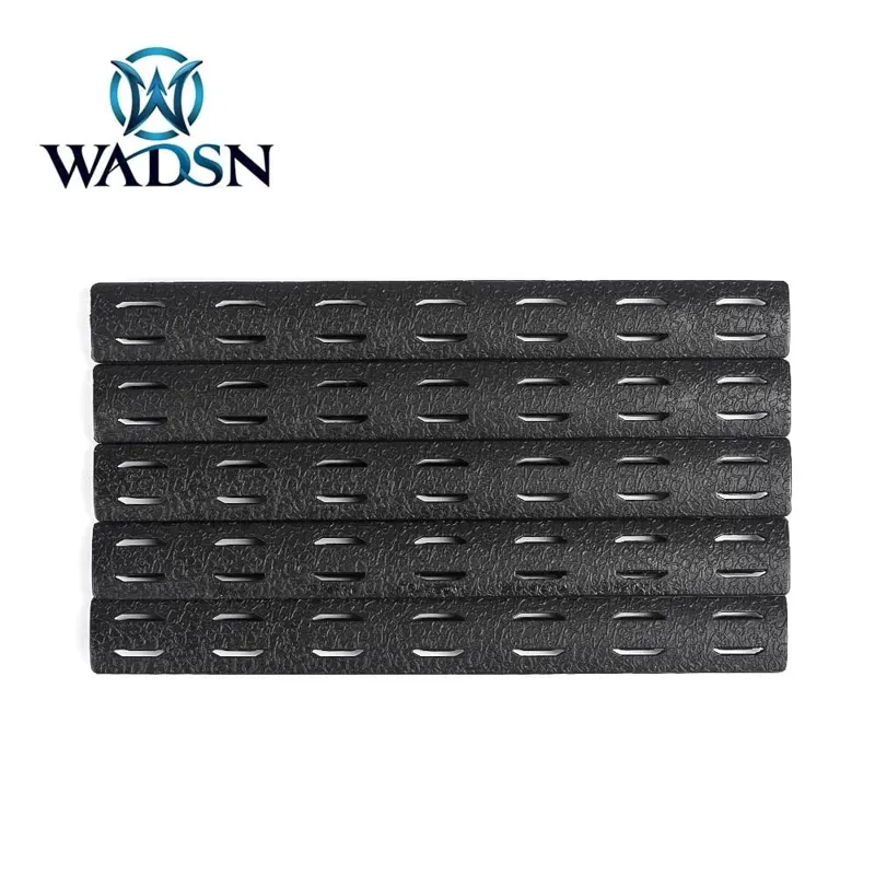 MP Airsoft BCM KeyMod Rail Panel Kit 5PC · Negro
