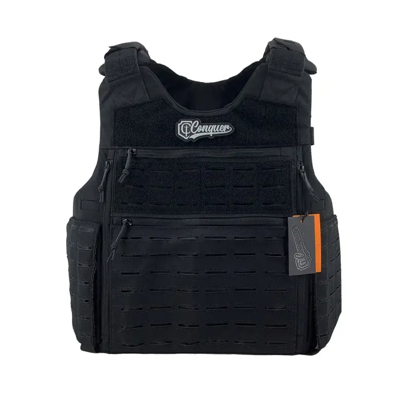 Chaleco de Combate BAC Body Armour MOLLE · Negro