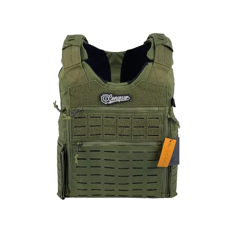 Chaleco de Combate BAC Body Armour MOLLE · Verde od