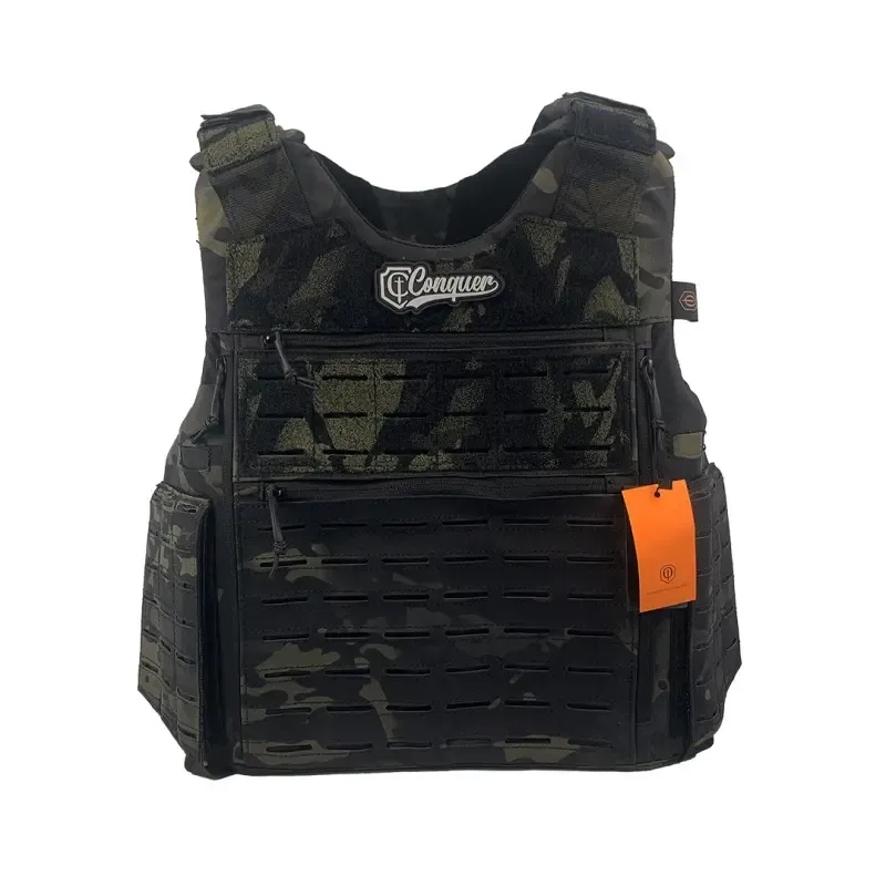Chaleco de Combate BAC Body Armour MOLLE · Multicam Black