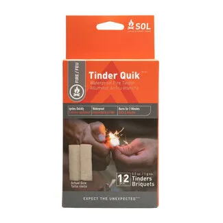 Tinder Quik 12-PACK - SOL
