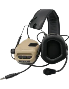 Earmor Auriculares Tactical M32 Plus · Tan / FDE
