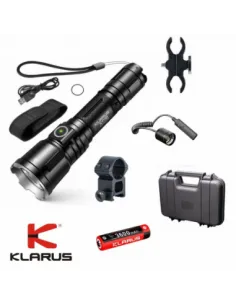Kit para Caza Linterna Klarus 3200 lm LXT11X - Zulu Tactical
