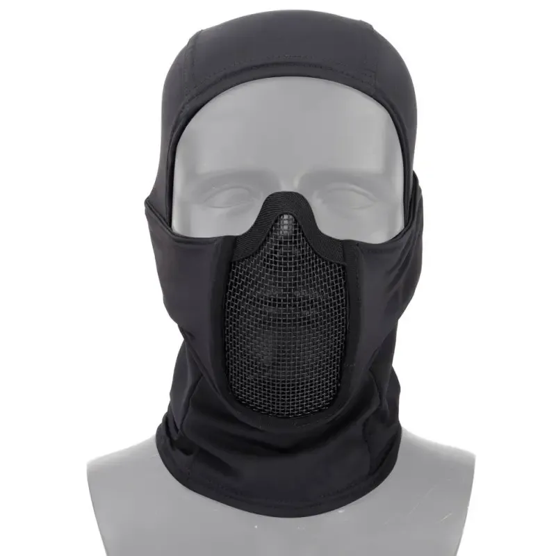 Conquer Balaclava con Rejilla · Negro