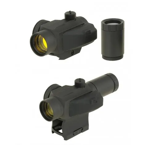 Bd Compact Red Dot Sight W/ Multi Height Mount System · Nero black