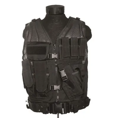 Gilet Tactique "Cross Draw" Avec Holster