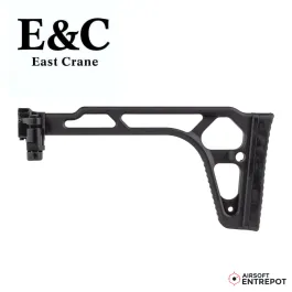 E&c Crosse Pliante Interface 1913 / Picatinny · Negro