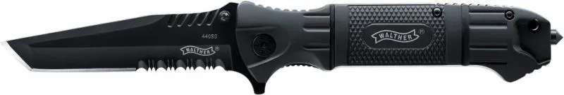 Walther BTTK Taschenmesser · Negro