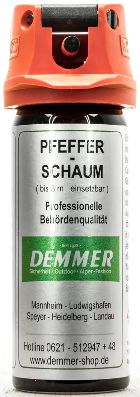 Demmer Pfefferspray Schaum