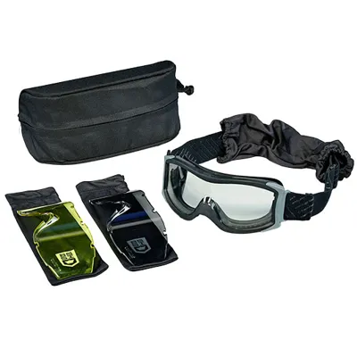 Safety Ballistische Schutzbrille x1000 Im Set Mit 3 Wechselgläsern Inkl. Brillenetui - Bollé