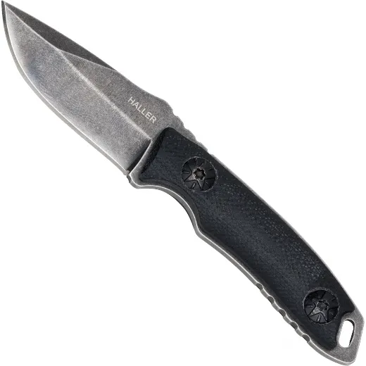 Haller Neck Knife G10 Stonewash