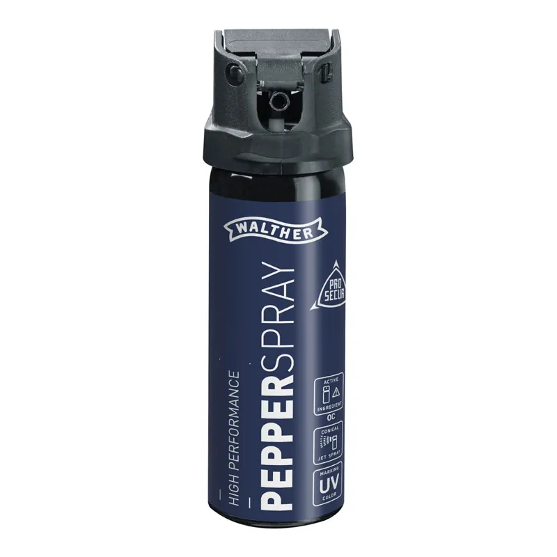 Walther ProSecur Pfefferspray 74 ml Konisch · Negro