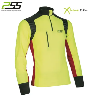 X-Treme Polar Fleeceshirt Gelb/Rot XL | XL - PSS