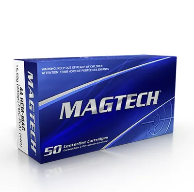 44REM-MAGNUM FMJ FL 15,55g / 240g - Magtech