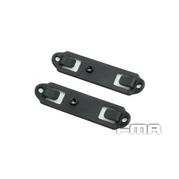 FMA Airsoft FMA MOLLE Backplane Adapter Για Holster & Pouches – 2 Τεμ., Μαύρο