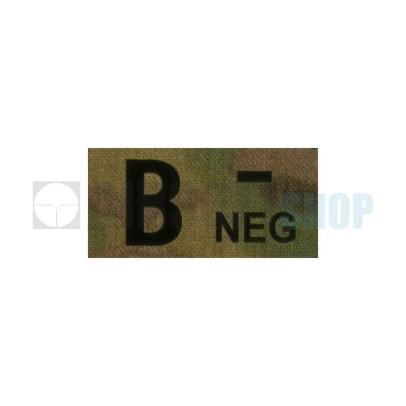 Clawgear B Neg IR Patch · Multicam