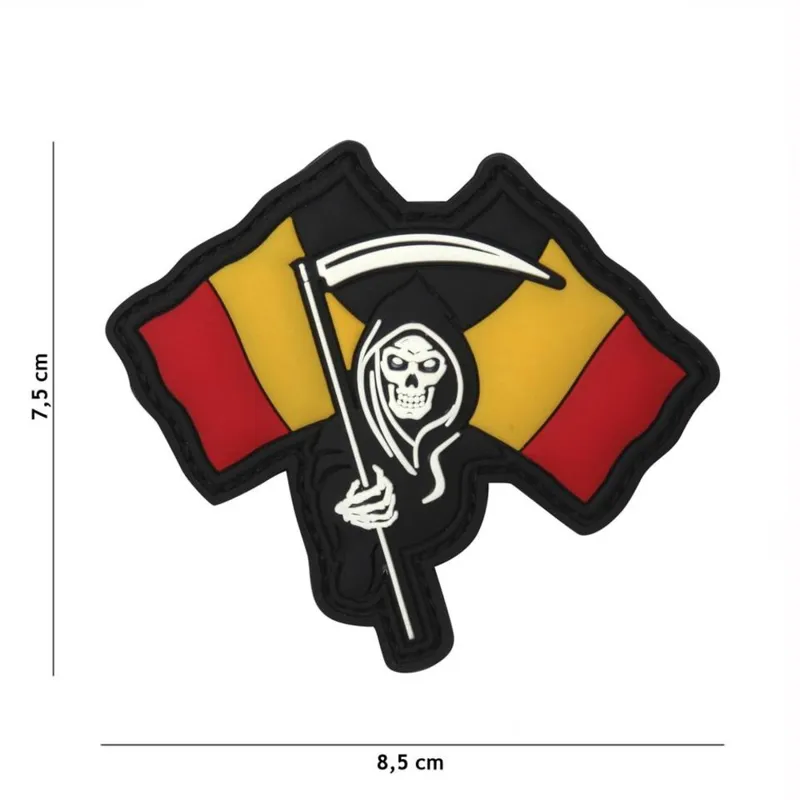 101 Inc Belgium Reaper PVC Patch