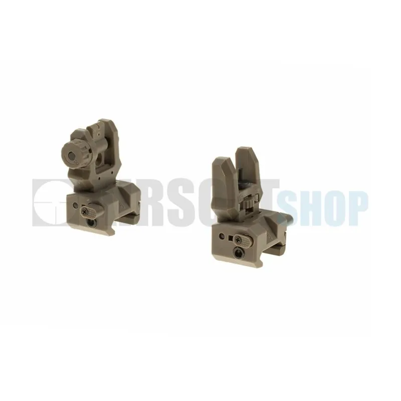 CAA Airsoft (Taiwan) CAA Low Profile Sight Set · Tan / FDE