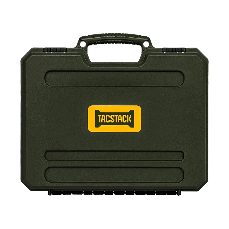 Tacstack Pistol Case 32x22 Wave Foam · Verde / OD