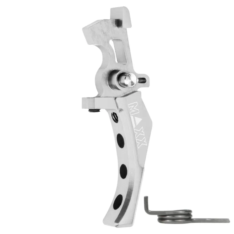 Maxx Model CNC Aluminum Advanced Speed Trigger Style D · Plata