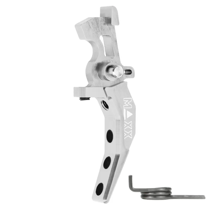 Maxx Model CNC Aluminum Advanced Speed Trigger Style C · Plata