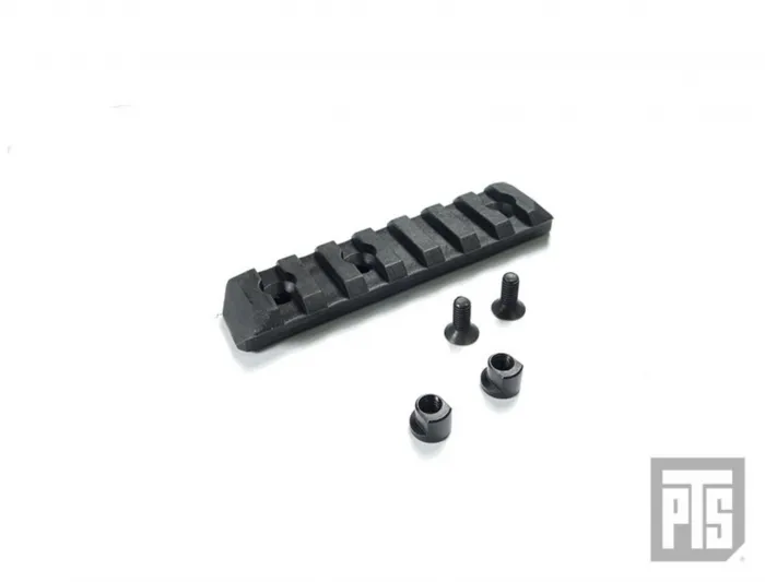 PTS Syndicate PTS Enhanced Rail Section (KeyMod) 7 Slots · Negro