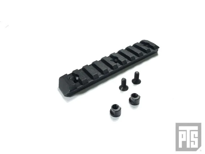 PTS Syndicate PTS Enhanced Rail Section (KeyMod) 9 Slots · Negro