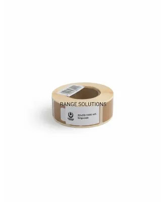 Tapones Cuadrados para Discos de 22 x 22 mm, 1000 Unidades - Range Solutions