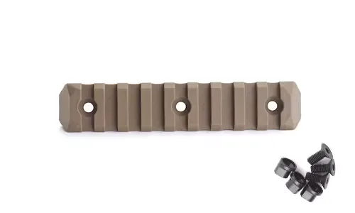 Rail KeyMod 9 Slots PTS · Tan / FDE