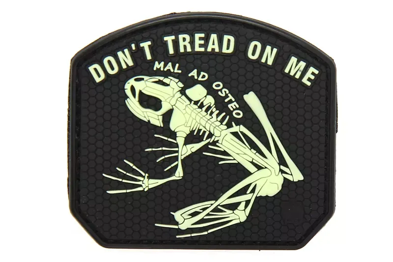 Patch Don't Tread on Me Frog Fluorescent