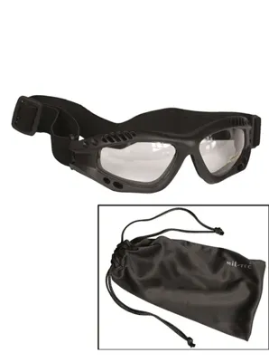 Γυαλιά Commando Goggles Air Pro Clear Μαύρο - Mil-Tec