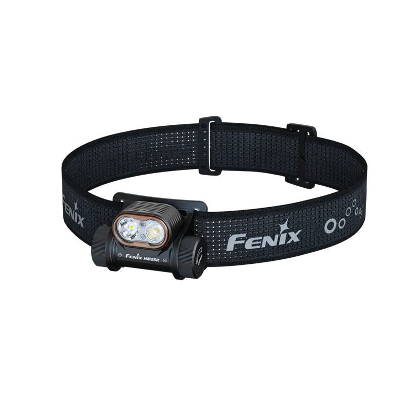 Fenix Φακός Κεφαλής HM55R Επαναφορτιζόμενος Με USB
