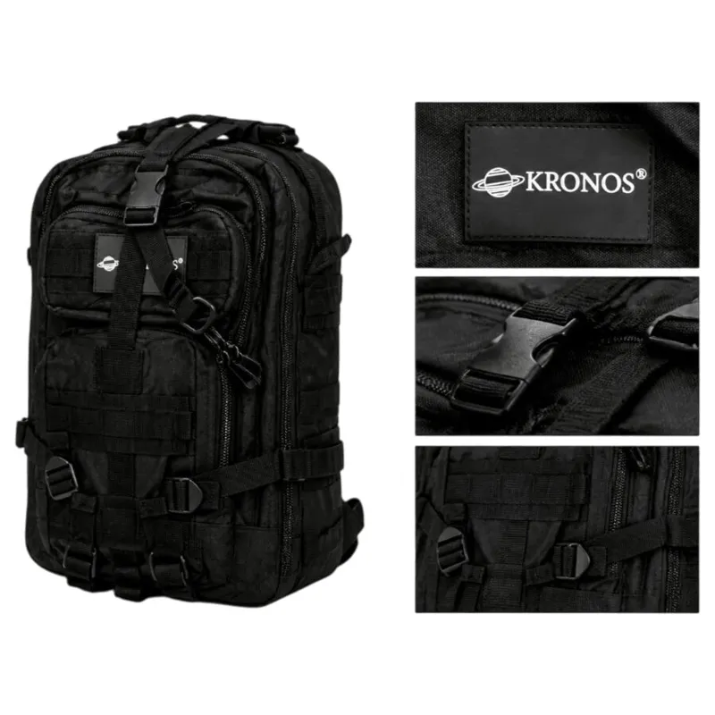 Kronos Σακίδιο Πλάτης Tactical Backpack 25 Λίτρα