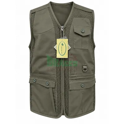Gilet Estivo Da Caccia in Rete con Cacciatora - Follow Me (1327) - Outlet ( - 60) - Follow Me!