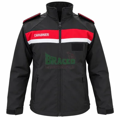 Giubbotto Softshell Carabinieri con Bande Rosse e Bianche (Softshell CC) ( - S) - GENERICA