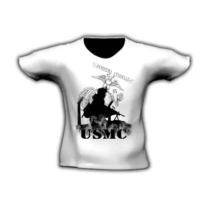 Manga Corta USMC