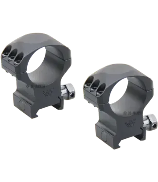 30mm X-Accu 1.25 Profile Picatinny Rings - Vector Optics