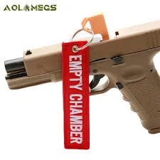 Empty Chamber Safety Flag 2PC. Including Chamber Plug