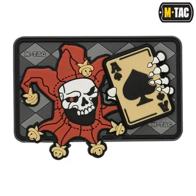 Patch Joker Skull 3D PVC - M-Tac