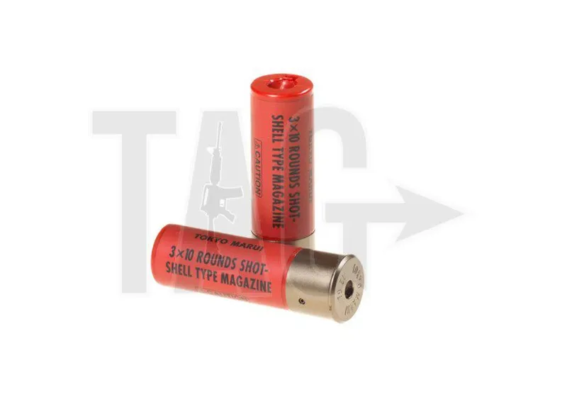 Tokyo Marui Shotgun Shells 2PCS 30 rds · Rojo