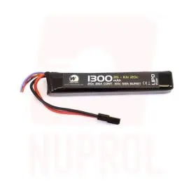 WE 1300mAh 11.1V 20C LIPO Stick Type - WE Airsoft