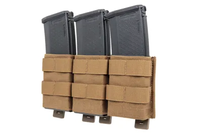 Front Panel Triple M4 con Inserts MOLLE