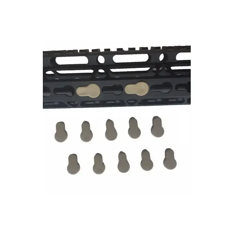 Protector Guardamanos KeyMod 10 Piezas · Tan / FDE