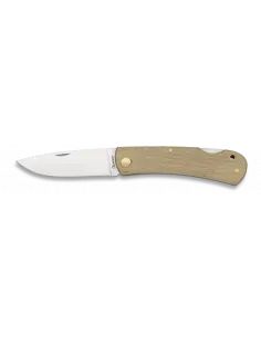 Navaja Madera Natural. H: 7.3 - Albainox