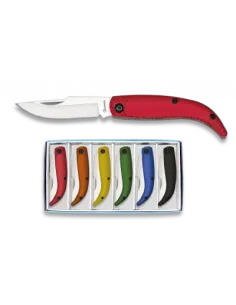 6 Navajas Aluminio Colores - Albainox