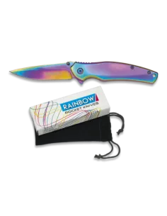 Navaja Rainbow Fos / Funda de Terciopelo - Albainox