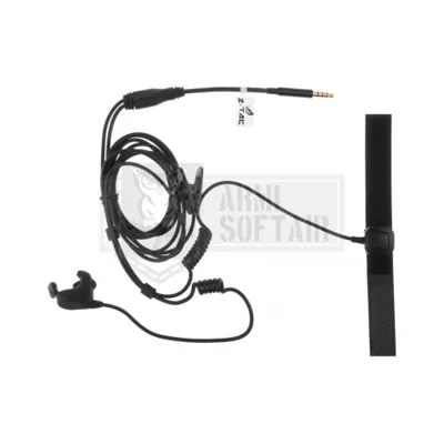 Z-Tac PTT Finger Bone Conduction Headset Mobile Phone Connector