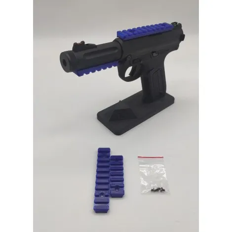 ESOSYSTEM3D AAP01 RIS Rail Set Slitte Colore Blu Scuro